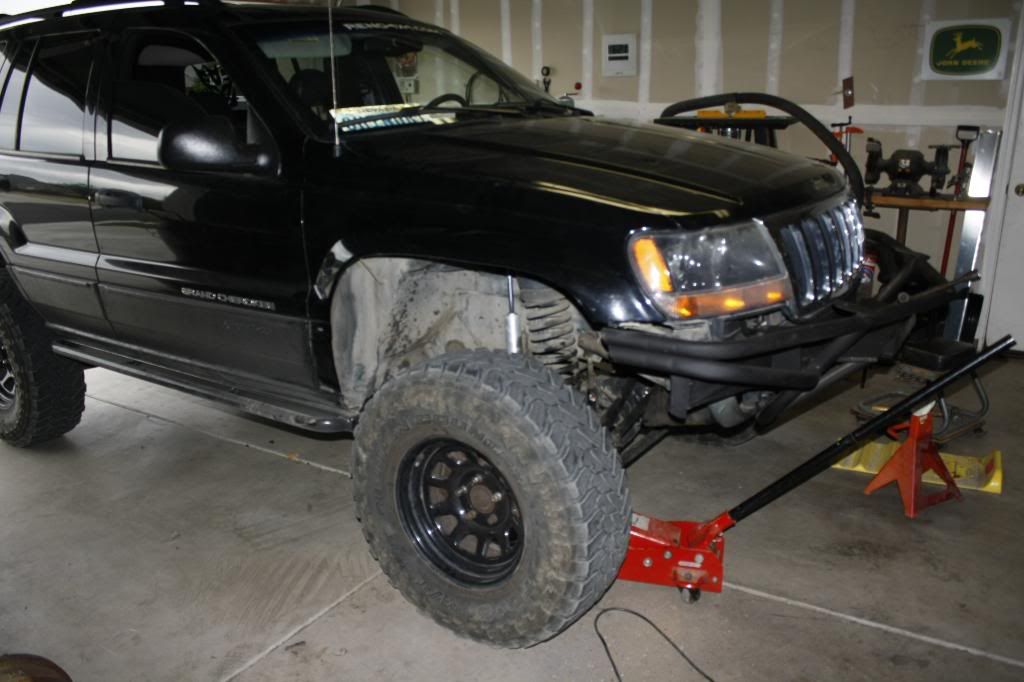 Did some fender trimming D Jeep Enthusiast Forums